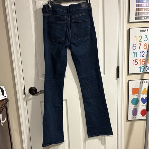 Express Dark Blue Boot Cut Jeans - Picture 6 of 6